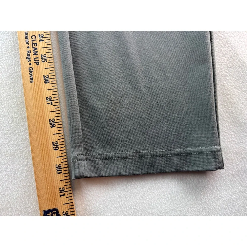 BYLT Men's Everyday‎ Pant 2.0 Slim Fit Grey Premium Basics Size 38X30.5